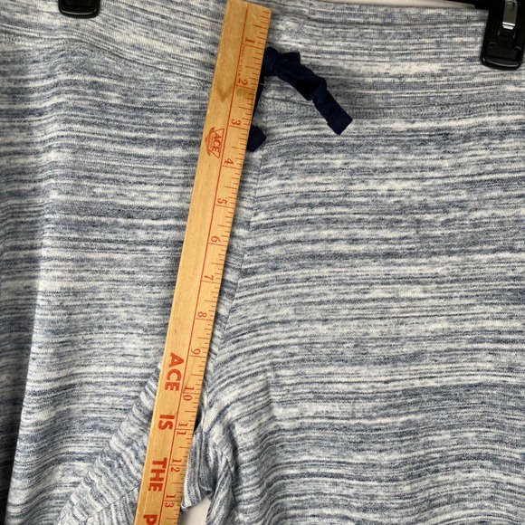 Hanes Women's Lounge Pants Large Navy Space Dye Drawstring Knit‎ Sleepwear - Picture 8 of 10